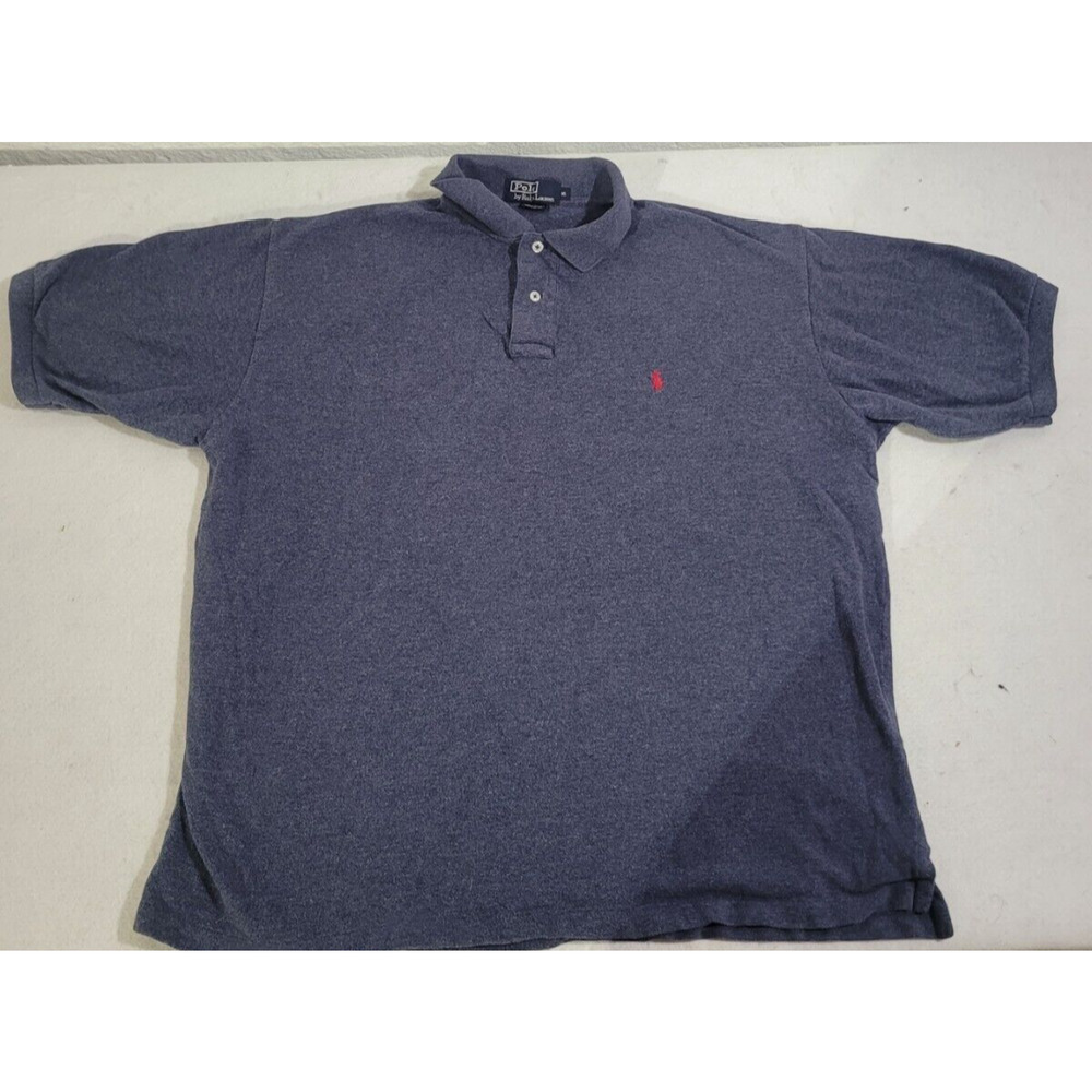 Polo Ralph Lauren Men’s XL Classic Fit Dark Grey/Gray Golf Polo Shirt COTTON